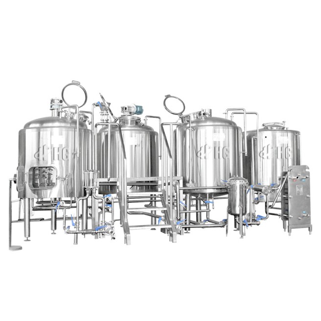 1000L 4 Vessel Beer Brewing Equipment
