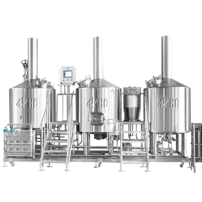 1000L 3 Vessel Beer Brewing Equipment