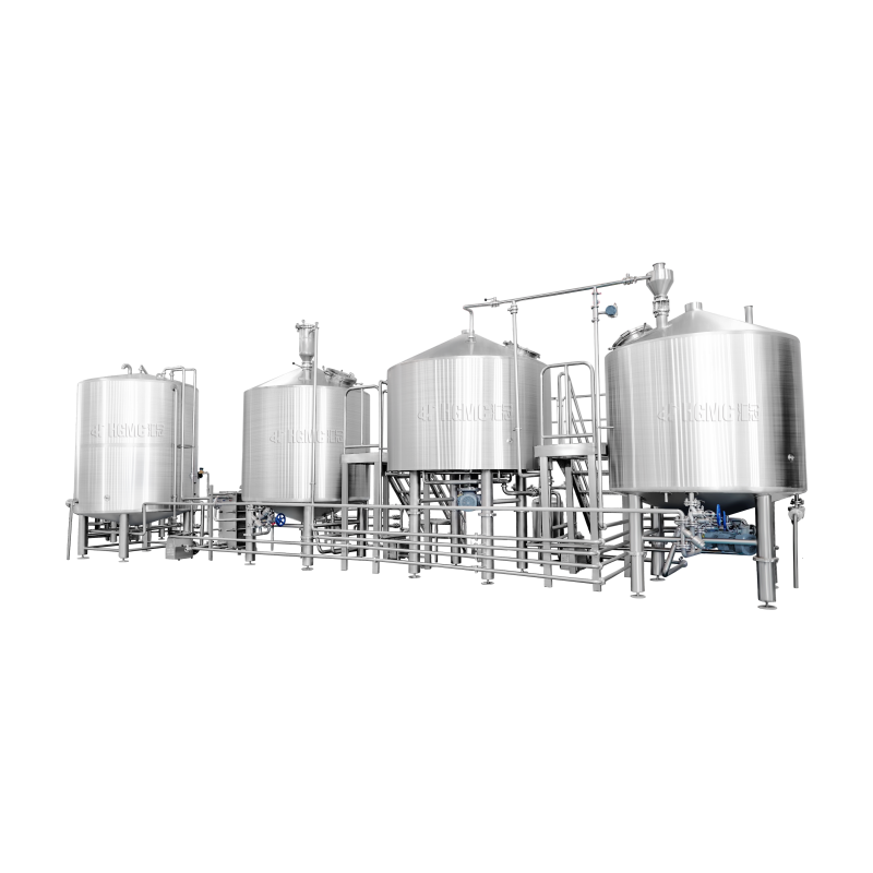 2000L 3 Vessel Beer Brewing Equipment